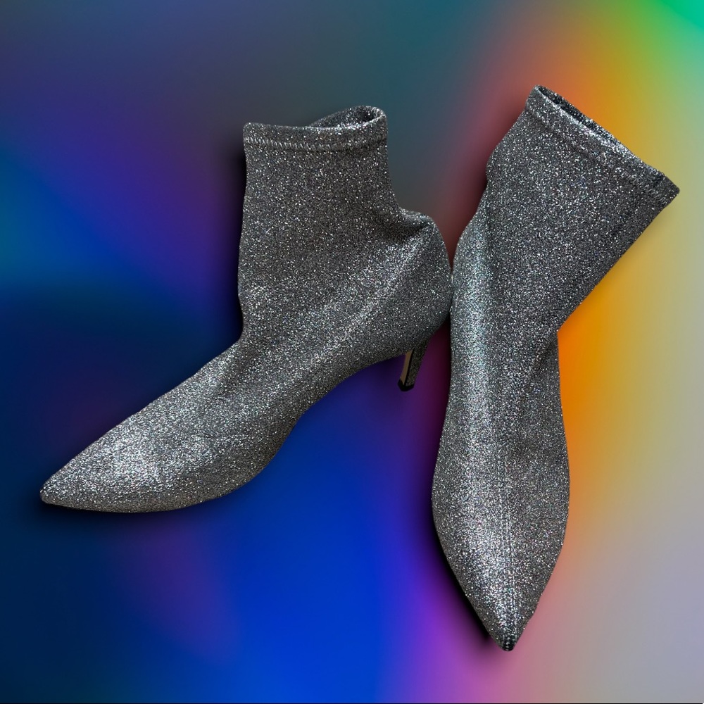 Zara Glitter bootie